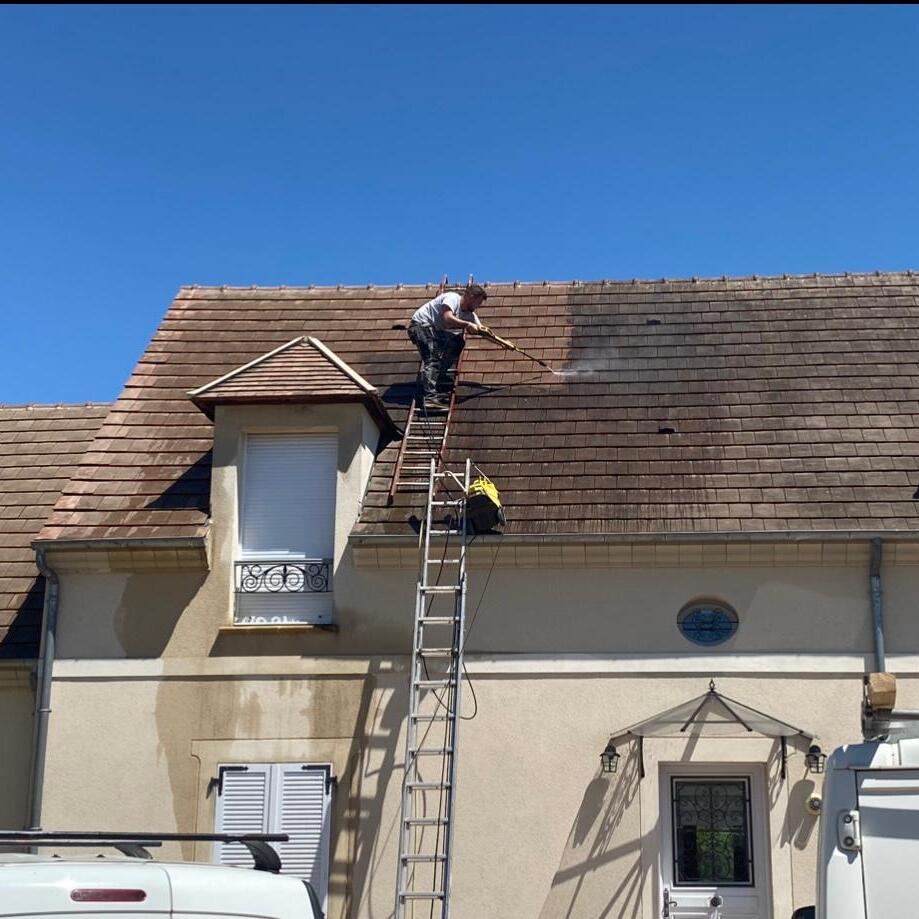 travaux nettoyage toiture